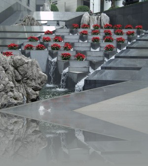 У подножия небоскрёба.2005 год