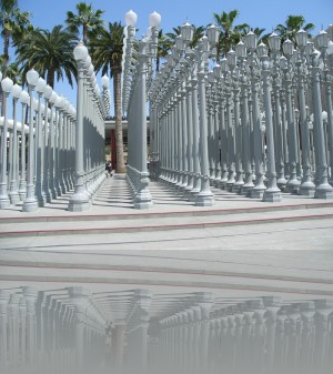 Chris Burden. Urban light. Произведение. Искусство. Шедевр.