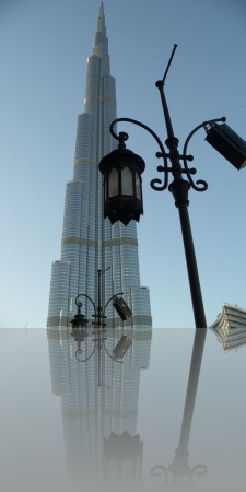 Знакомьтесь: Бурж Халифа- 828 метров, самый высокий небоскрёб в мире