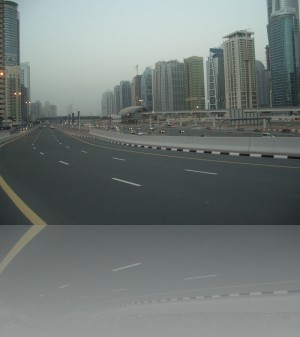Шейх Заед Роуд в районе Дубай Марина