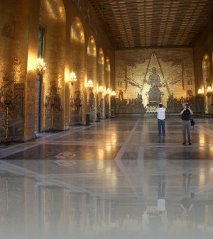Золотой зал- 18 млн.кусочков керамики, стекла и золота